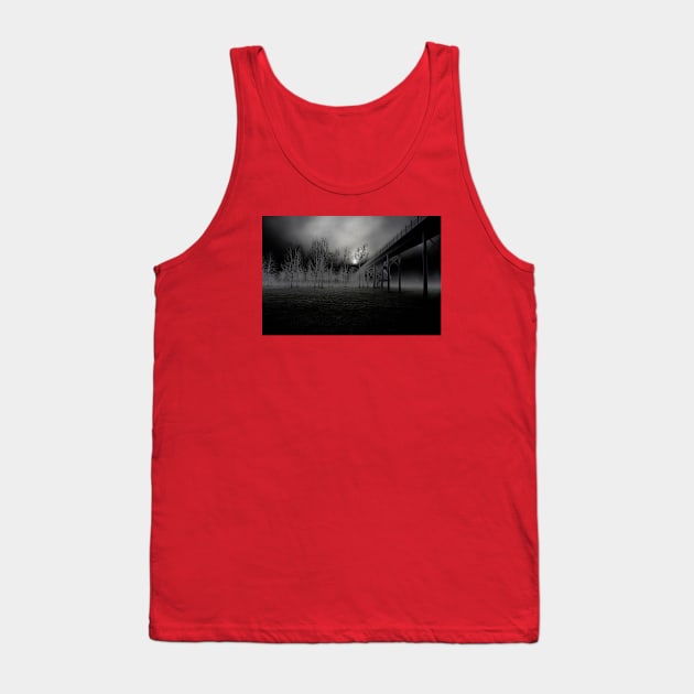 Dark Zurich Tank Top by Wolf Art / Swiss Artwork Photography